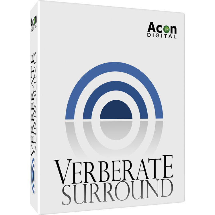 Acon Digital Verberate Surround - Mac PC Reverb Plug-In Elicence